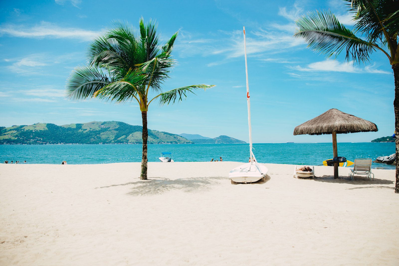 Calm turquoise sea water for thalassotherapy